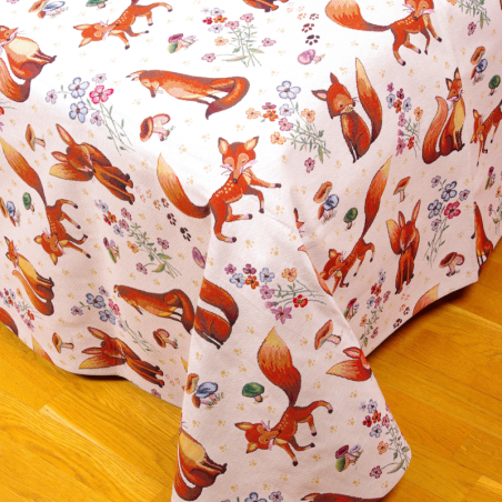 Bedspread FOXES