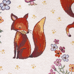 Bed cover FOXES