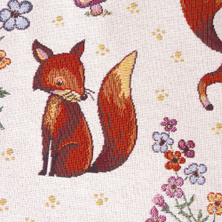 Bedspread FOXES