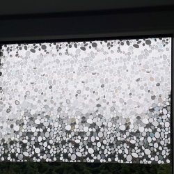 Self-adhesive glass covering for a window 45cm