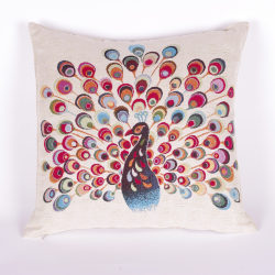 Pillow cover PEACOCK