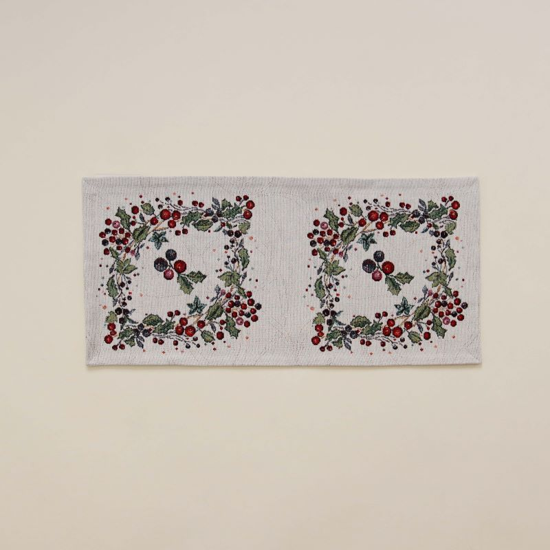 small Christmas table runner BACHE 2-ne
