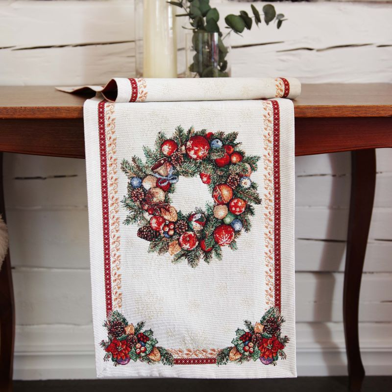 Christmas table runner FIDELITY v.4