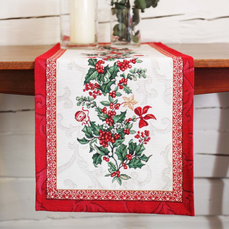 Christmas table runner GINGLE