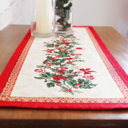 Christmas table runner GINGLE