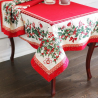 Christmas tablecloth GINGLE, rectangular
