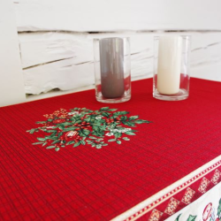 Christmas tablecloth GINGLE, rectangular