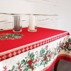 Christmas tablecloth GINGLE, rectangular
