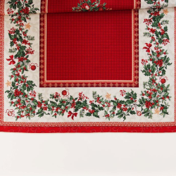 Christmas tablecloth GINGLE, rectangular