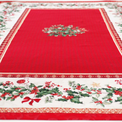 Christmas tablecloth GINGLE, rectangular