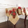 Christmas tablecloth GOLD, large