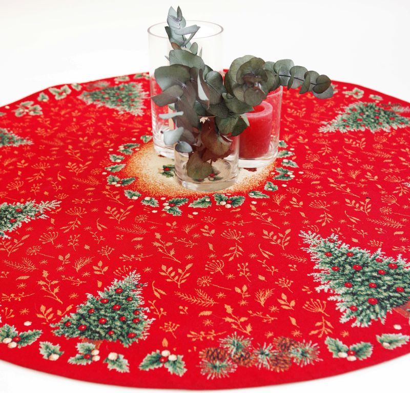 Tablecloth PINETREE, round