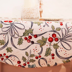 Tablecloth BACHE, allover, round