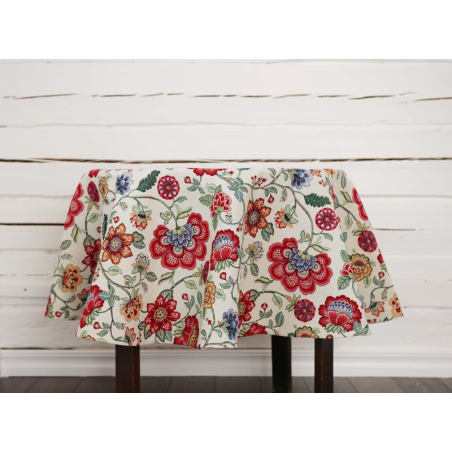 Tablecloth JAVA v.4 bright, round