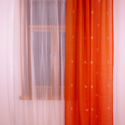 Tulle curtain LAGUNA 805, v.612VR nat.white, ready-made curtain, SPECIAL PRICE