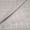 Tablecloth MAINS, square, grey-beige