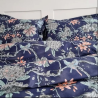 Bed linen CAMOMILE, blue, 200x210cm/220x210cm