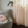 Tulle curtain LAURA 11101 v.11, peach