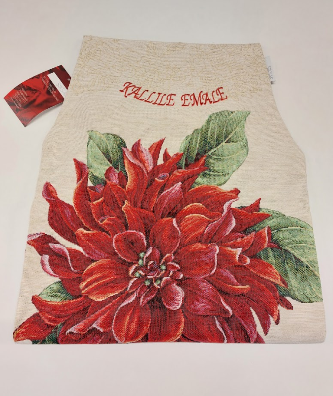 Apron flower, with embroidery KALLILE EMALE