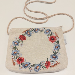 Shoulder bag flower