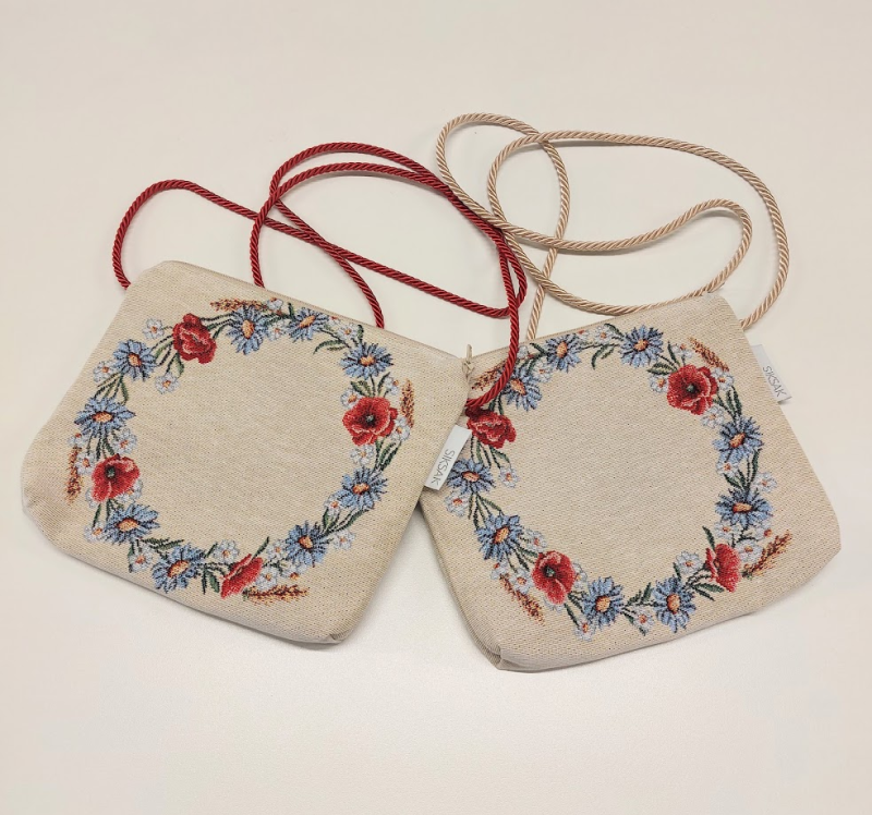 Shoulder bag flower