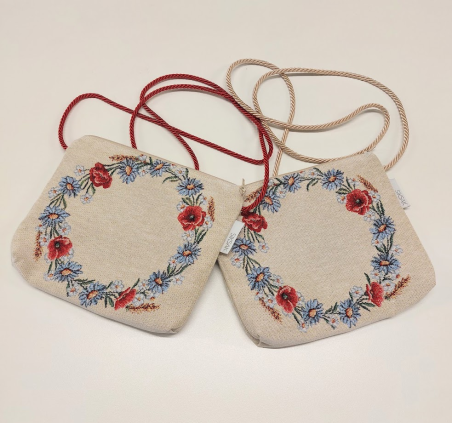 Shoulder bag flower