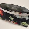 Cosmetic bag large, with handle