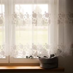 Sheer curtain SÄDE 1801, long