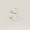 Hook for curtain tiebacks