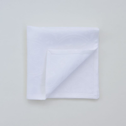 Napkin BAGUR, white, 40x40cm