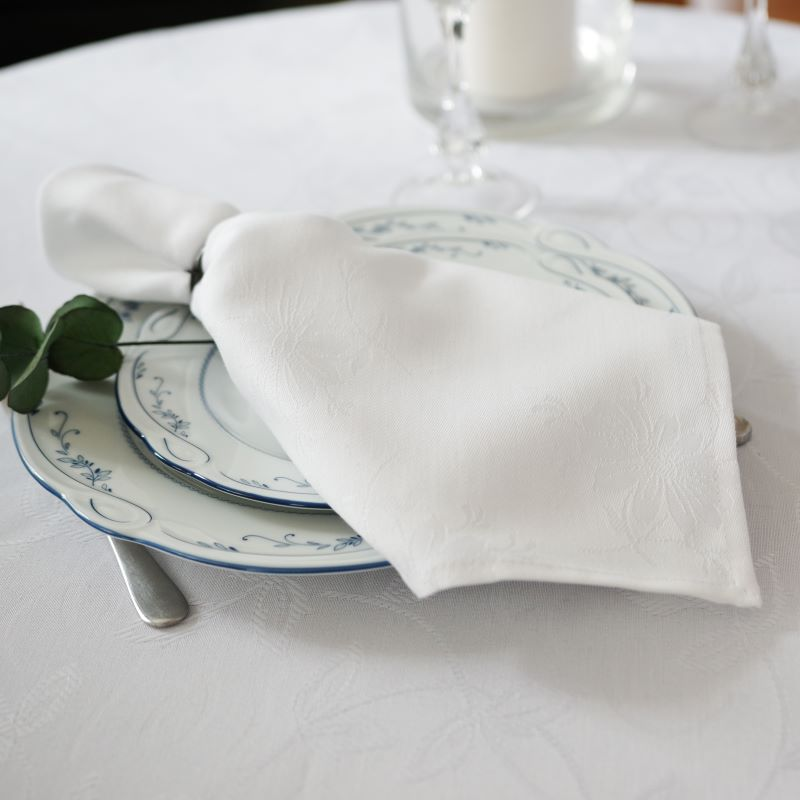 Napkin CADAQUES, white, 50x50cm