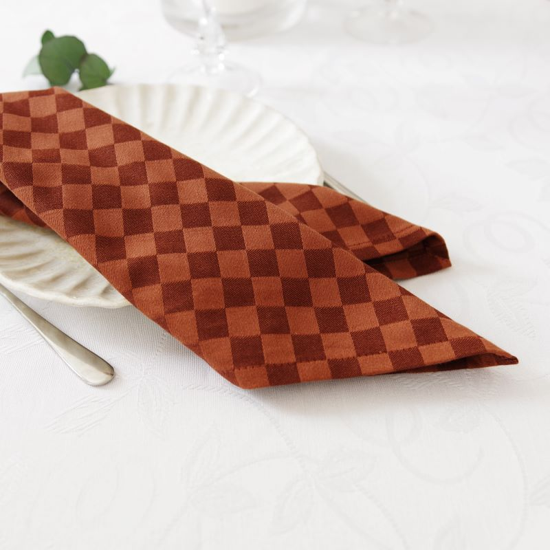 Napkin NARANJA, dark brown