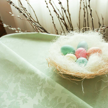 Tablecloth DORA , round, with Teflon treatment, various colours