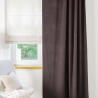 Blackout curtain SENSATION v.497, graphite gray