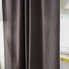 Blackout curtain SENSATION v.497, graphite gray