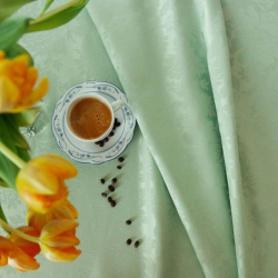 Tablecloth DORA , round, with Teflon treatment, various colours