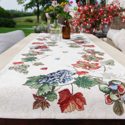 Tablerunner GRAPES