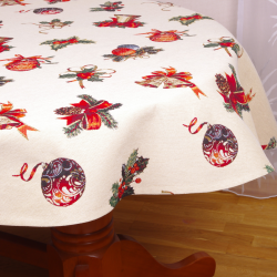 Tablecloth HOLLY, allover, round