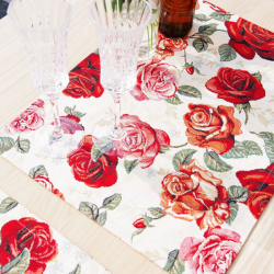 Tablerunner ROSES small