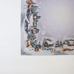 Christmas tablecloth WINTER 100x100cm