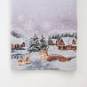 Christmas tablecloth WINTER 100x100cm
