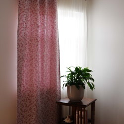 Curtain BLESS v.11, red, ready-made curtain, SPECIAL PRICE