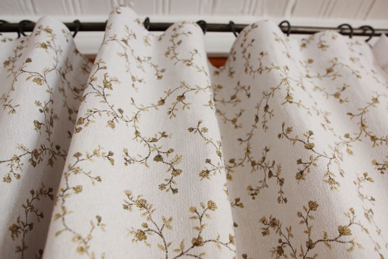 Curtain BLESS v.41, gold, ready-made curtain, special price