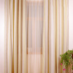 Curtain PRESCOTT v.40, green, ready-made curtain, SPECIAL PRICE