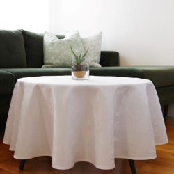 Tablecloth LOIRA, round, various colours