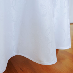 Tablecloth LOIRA, round, various colours