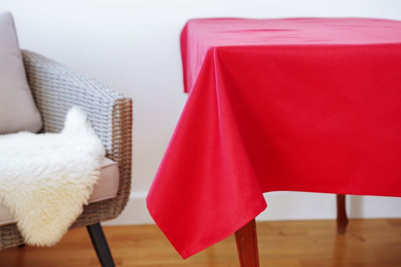 Tablecloth ARMAN, v.12, rectangular, dark red