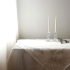 Tablecloth CHALET Lurex, silver