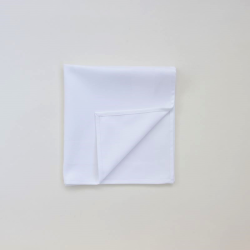 Napkin MAN v.01, white, 49x53cm