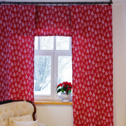 Curtain valance LITTEN, reversible